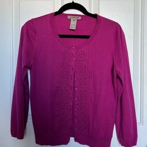 Jigsaw cotton cardigan